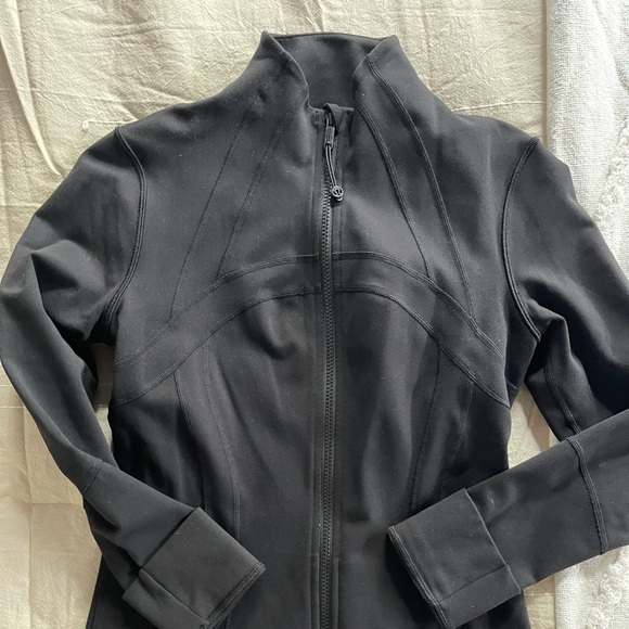 Lululemon Define Jacket Luon Black Size 8 - Picture 1 of 7